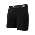 thumbnail image 3 of Adidas Men Boxer Shorts Cotton Blend Black Xxl, 3 of 6