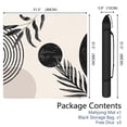 thumbnail image 2 of Boho Design Multi-Purpose Rubber Pad for Game Tables 31.5x31.5 Inch Large Mahjong Mat with Anti-Slip Grip and Quiet Surface for Tiles and Cards, 2 of 7