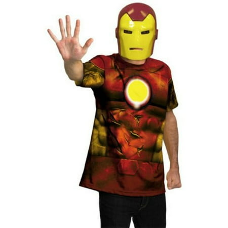 Disguise Inc - Iron Man Shirt And Mask Adult Costume []