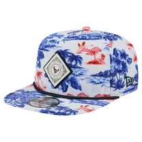 Men's-New Era  White Houston Texans Adventure Golfer Snapback Hat
