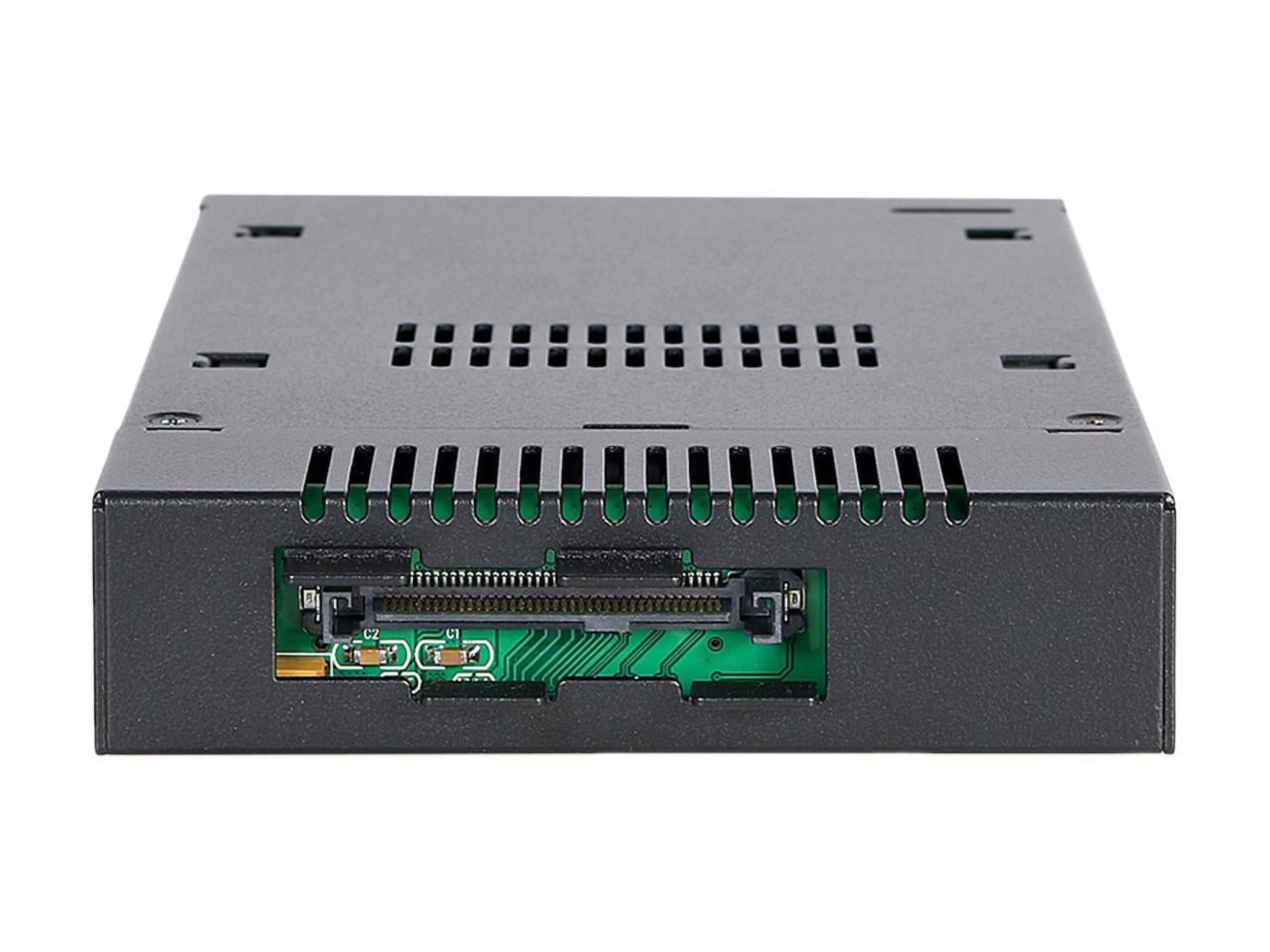 ICY DOCK ToughArmor MB601VK-1B 2.5" U.2 NVMe SSD Mobile Rack for External 3.5" Drive Bay