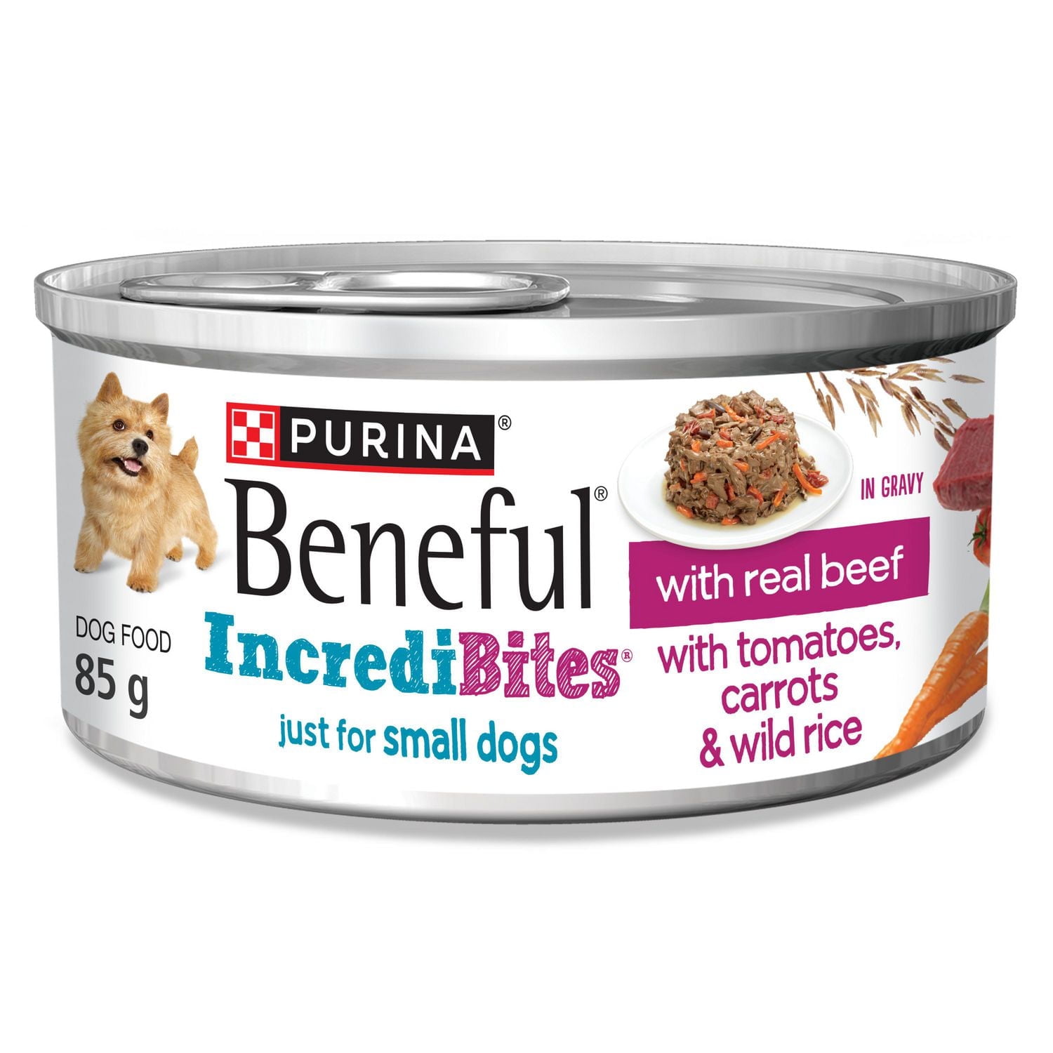 Beneful Incredibites In Gravy with Real Beef, Wet Dog Food 85 g, 85 g