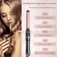 thumbnail image 3 of 2024 The latest automatic curling iron rotary curling iron, professional 28mm / 1.1-inch curling iron quick heating rod, suitable for medium/long hair , rose gold, 3 of 6