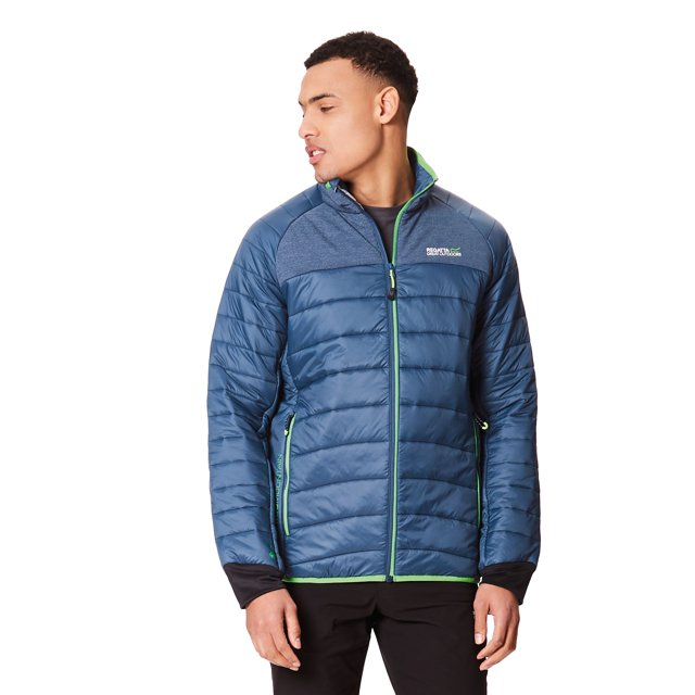 Regatta - Chaqueta cremallera completa modelo Halton II para hombre (Gris Granito) Regatta UTRG3671_P