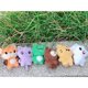 thumbnail image 4 of Kpop MONSTA X Juguete De Peluche Kawaii Tigre Zorro Rana Animal Mochila Colgante Llavero Regalo Colección De Fans, 4 of 4