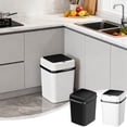 thumbnail image 1 of Yeciiwht Household Smart Sensor Trash Can, Auto-open Lid Odor-proof Garbage Can Large Capacity Bedroom Bathroom Kitchen Trash Can, Long Battery Life Trash Can for Home, 1 of 7