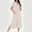 Beige, variant on Robe for Ladies Zipper Cardigan Bathrobes Striped Nightdress Zip With Pokets Lightweight Long Sleeves Nightgown Breathable Soft Winter Loose Pajamas