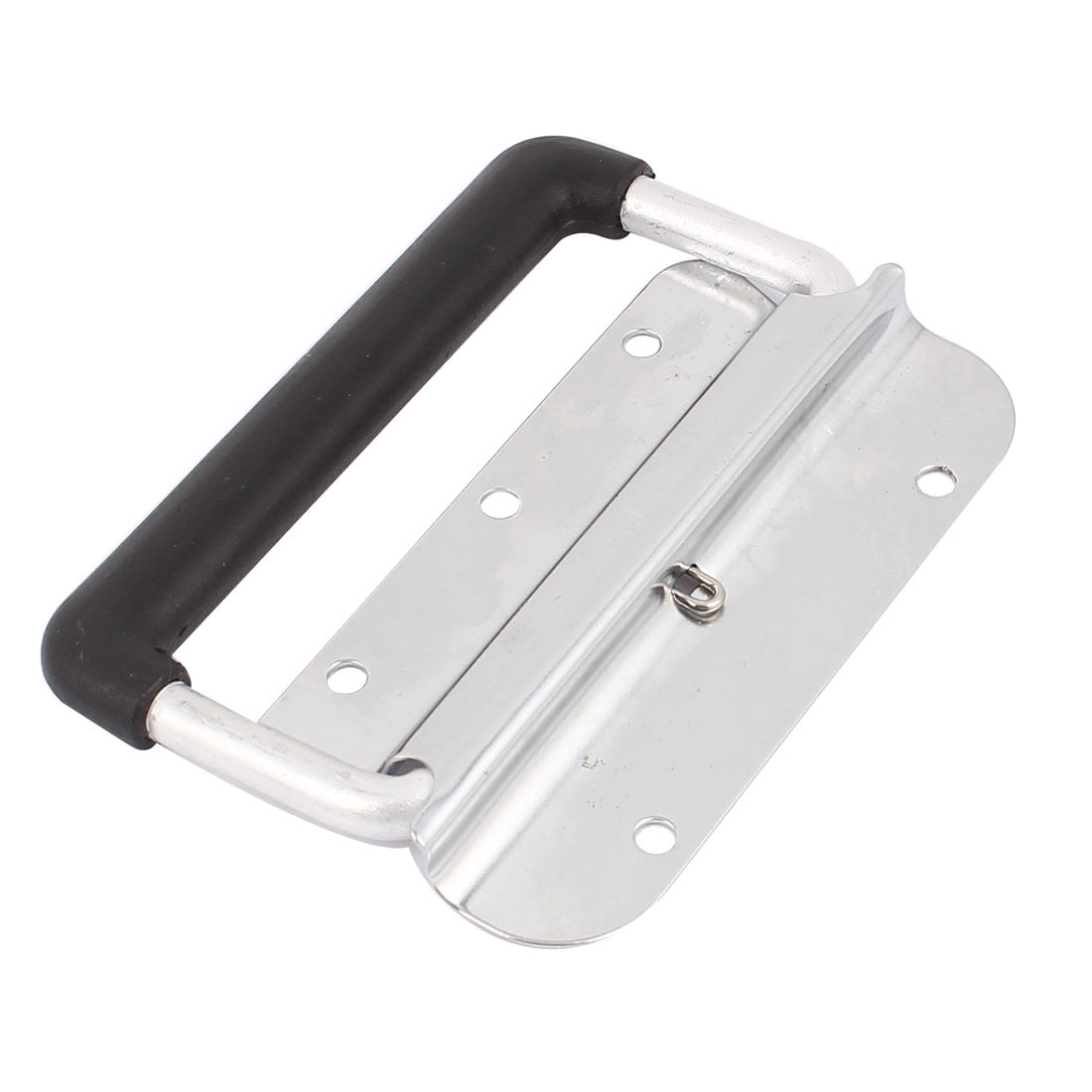 Uxcell Plastic Coated Grip Metal Spring Loaded Toolbox Door Drawer Chest Puller Handle