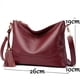 thumbnail image 4 of Bolso de hombro de piel auténtica para mujer, bolsos de mano de marca de lujo, bolsos cruzados para mujer, bolsos de mano y carteras de marcas famosas para mujer, 4 of 5