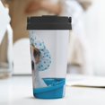 thumbnail image 6 of KLL Terrier Takes A Bath With Shower Cap Pattern Stainless Steel Vacuum Insulated Tumbler - Carry Insulated Coffee Mug - Reusable Insulated Cold Brew Iced Coffee Cup Thermos, 6 of 8