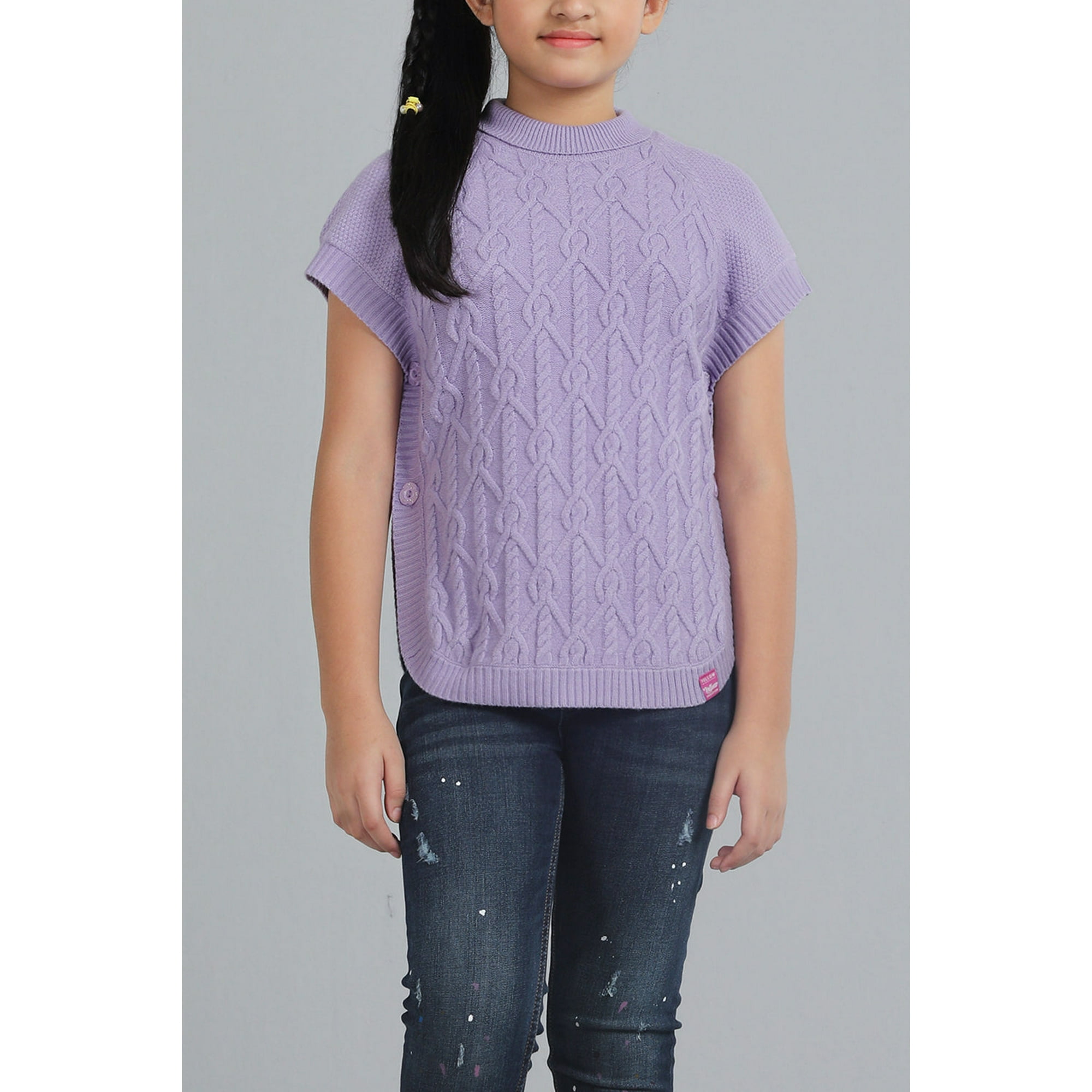 Yellow Junior Girl s Sweater