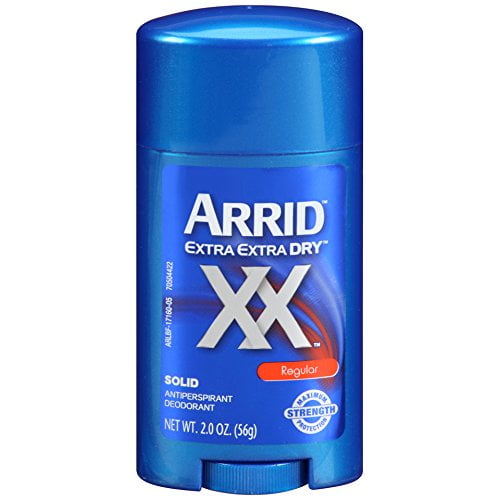 Arrid XX Extra Sec Solide Déodorant Anti-Transpirant, 2,0 Onces (56g)