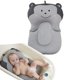 thumbnail image 1 of Almohadilla de baño para bebé, almohadilla plegable para bañera de bebé recién nacido, estante para silla, asiento de bañera para recién nacido, alfombrilla de cojín de apoyo infantil (mono gris) Xemadio MZQ-0105, 1 of 7