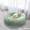 Green, 15.7 in, variant on Cats Beds for Indoor Cats - Cats Bed Washable 15.7 inches, Dog Beds for Small Dogs, Anti Anxiety Round Long Velvet Furry Cats Bed, Thick Bottom, Winter Supplies(Green)