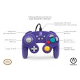 thumbnail image 2 of PowerA GameCube Style - Gamepad - wired - purple - for Nintendo Switch, 2 of 10