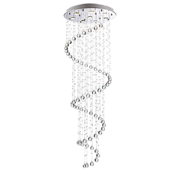 Modern Raindrop Luxury Chandelier Flush Mount Pendant Lamp Light for Hallway Porch