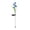 Blue, variant on Solar Lily Flower Lights Outdoor, Waterproof Solar Powered Garden Stake Lights, Multi-Color Changing LED Decorative Lights for Patio Yard Pathway Lawn Wedding Party Landscape Decoration,3*29 in.