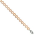 thumbnail image 1 of Collier Perle Rose FWC Plaqué Rhod en Argent Sterling 6-7mm 20 Pouces, 1 of 2