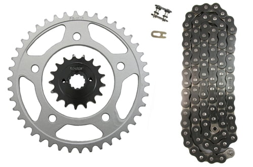 525x122 O-Ring Drive Chain & 17/41 Sprockets compatible with Honda Shadow 750 VT750 C/CD/CD2 Factory Spec 