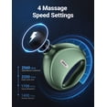 thumbnail image 4 of Bitfinic Massage Gun Handheld Mini Deep Tissue Muscle Massager for Athletes, Green, 4 of 7