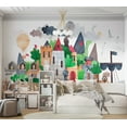 thumbnail image 4 of Kids Wallpaper Wall Mural - Treasure Island, 4 of 5
