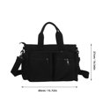 thumbnail image 2 of WEUVEB Cruzado Y Tote De Nylon Negro Con Para Uso Diario, 2 of 8