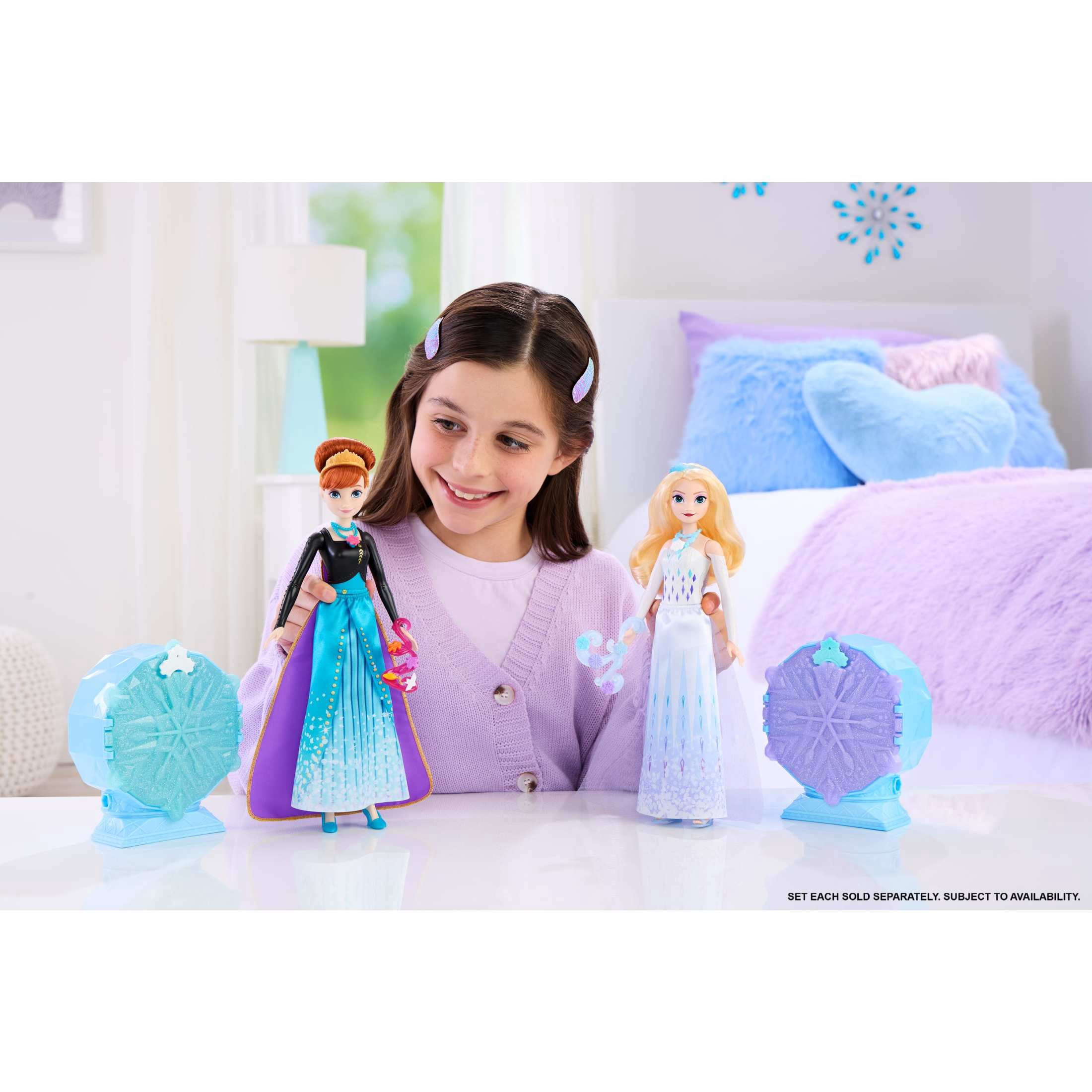 Disney Frozen Jewel Reveal Elsa Fashion Doll with 8 Surprises Including Gem Box & Accessories