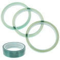 thumbnail image 1 of 6pcs Green Heat Resistant Tape for Eyelash Extension Safe Durable PET MultiFunction High Insulation, 1 of 8