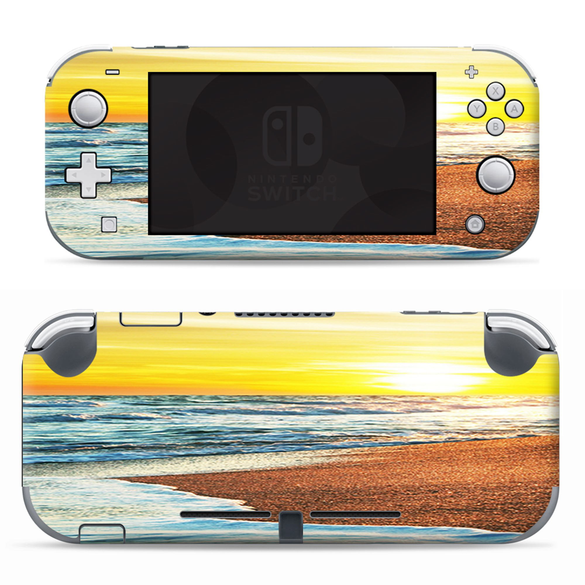 Nintendo Switch Lite Skins Decals Vinyl Wrap decal stickers skins cover Ocean Sunset