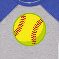 thumbnail image 4 of Inktastic Personalized Softball Boys or Girls Baby Bodysuit, 4 of 5
