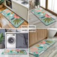 thumbnail image 6 of Pastel Pioneer Flower Pattern Kitchen Rug Mat,Kitchen Runner Rugs Non Skid Washable,Decorative Kitchen Floor Mats for Kitchen,Sink,Laundry,17"x47.2", 6 of 7