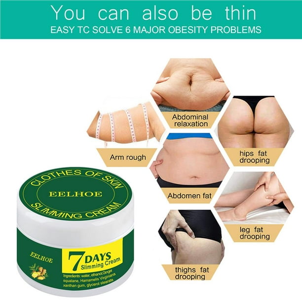 Anti-Cellulite Whole Body Slimming Cream Easy Tummy Tightening Cream to to  Absorb Stimulate Metabolism Tummy Tightening Cream Natural Formula Thigh  No.2 