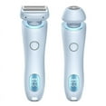 thumbnail image 2 of Afeitadora 2 En 1 para Mujer con Pantalla | Depiladora Facial | Recargable Por Usb | Portátil y Lavable | Azul | Hmw240708003, 2 of 6