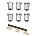 thumbnail image 1 of 6 Piezas De Montaje De Casquillos Casquillo + 5 Cuerdas Banjo Rosewood Bridge, 1 of 9