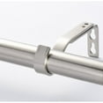 thumbnail image 4 of Lumi 1" Single Curtain Rod Brushed Nickel /Oil Rubbed Bronze- Knob 36"-72" - Oil Rubbed Bronze, 4 of 5