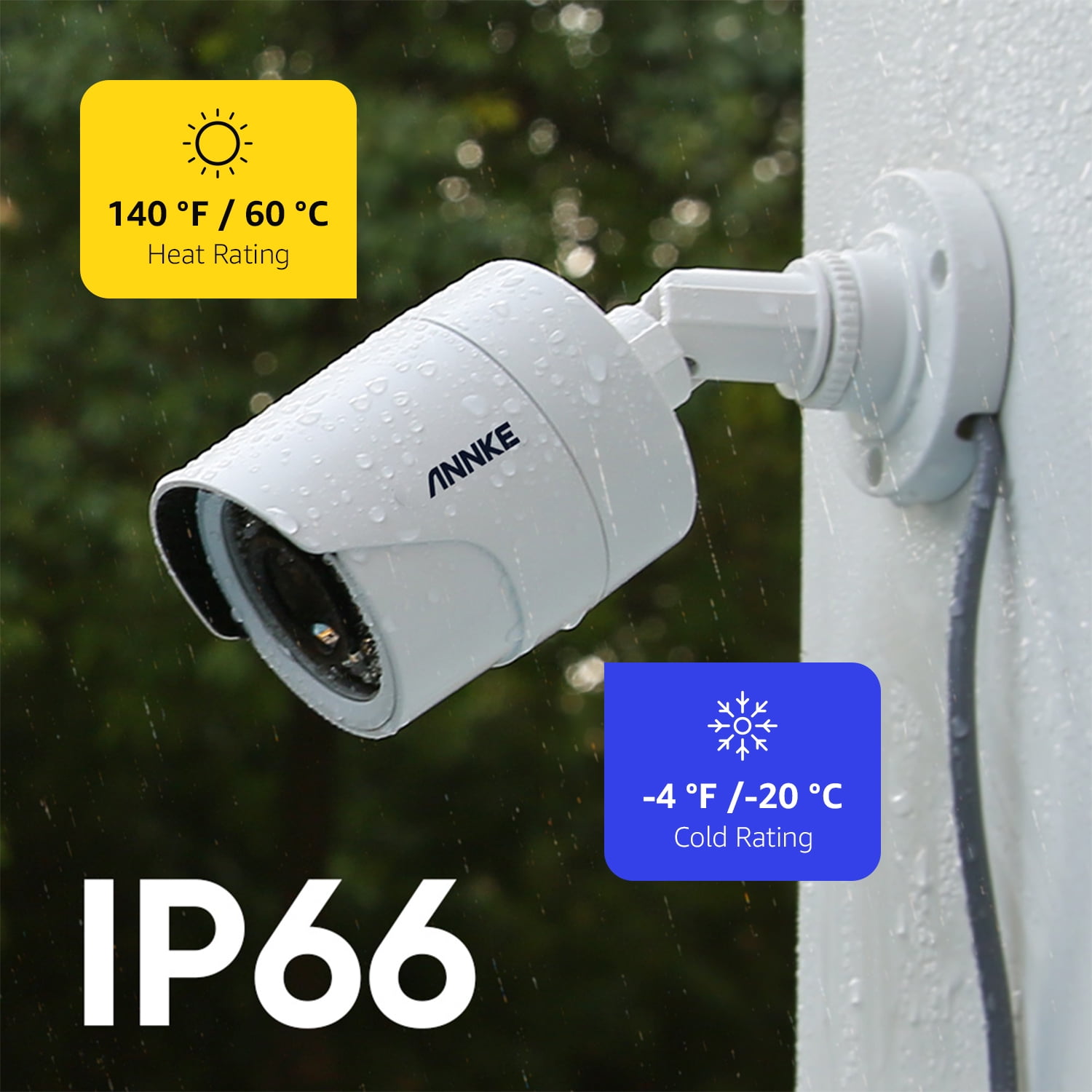ANNKE 8CH 3K Lite Wired Security Camera System, H.265+ AI DVR with Human/Vehicle Detection, 4 x 1080p Outdoor CCTV Bullet Camera, 100 ft Night Vision, Easy Remote Access, Motion Alert, 2TB HDD – E200