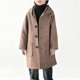 thumbnail image 5 of Abrigo y chaquetas casuales con capucha de manga larga para niños, abrigo con capucha de color liso con bolsillos y botones para adultos, chaqueta cálida informal de invierno, blusa de poliéster para, 5 of 6