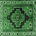 thumbnail image 1 of Ahgly Company Indoor Square Persian Emerald Green Traditional Area Rugs, 7' Square, 1 of 4