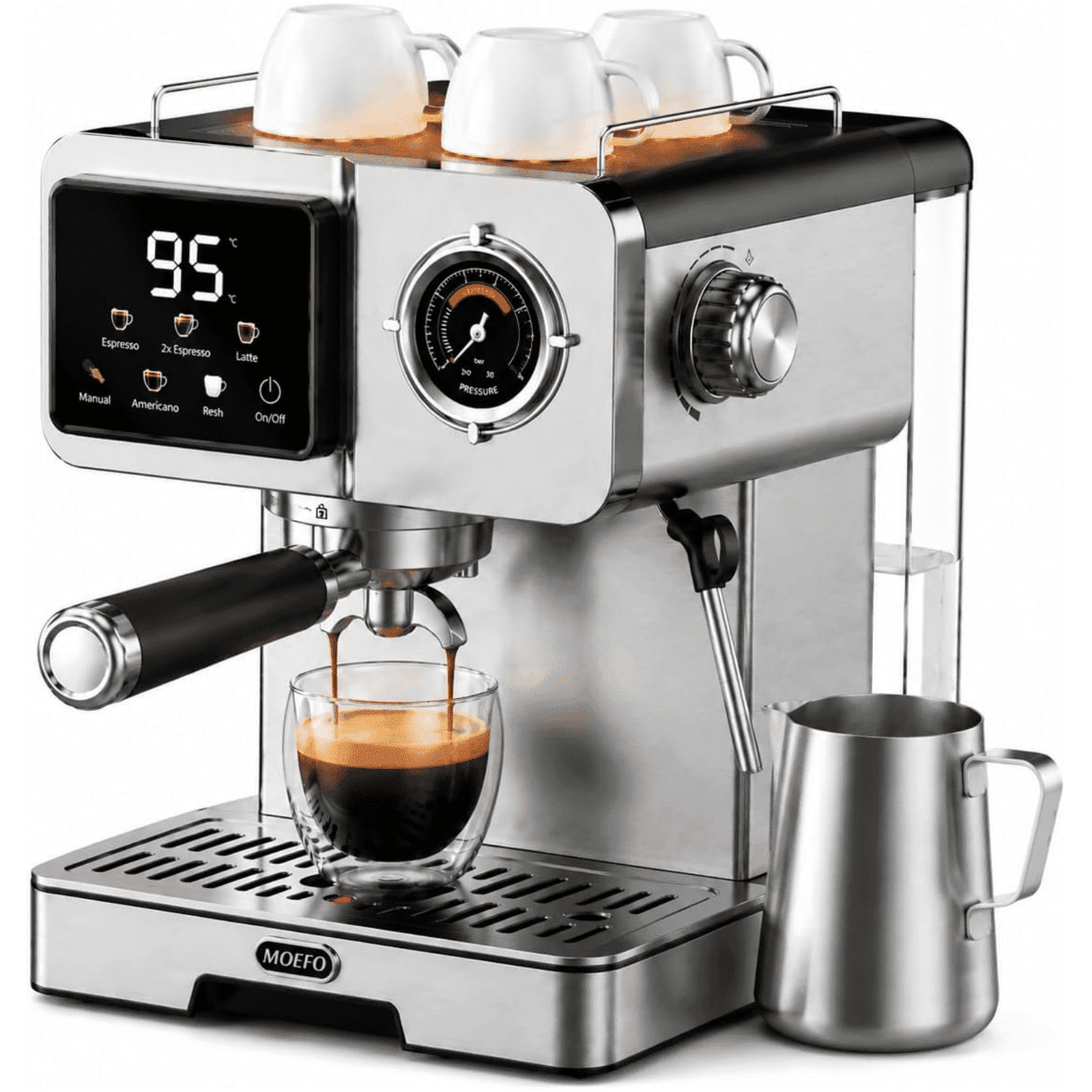 De'Longhi Dedica 15 Bar Stainless Steel Espresso & Cappuccino