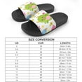 thumbnail image 2 of GZHJMY Stylish Slides for Women Men, Cute Funny Cartoon Alien Soft Flexible Slip-on Sandals Slippers, 2 of 7