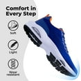 thumbnail image 5 of BROYON Men's Air Cushion Running Shoes Lightweight Breathable Walking Shoes Non Slip Fashion Sneakers Mesh Workout Casual Sports Shoes, 5 of 10