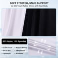 thumbnail image 6 of 2 Pack Men's Compression Shirts Stretch Tank Tops Undershirts, 6 of 8