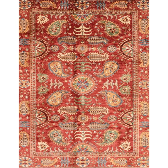 Ahgly Company Machine Washable Indoor Rectangle Abstract Brown Sand Brown Area Rugs, 2' x 5'