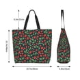 thumbnail image 5 of Kdxio Strawberry Casual Tote Bags Women Big Capacity Shoulder Bag for Women Travel Shoulder Bags Handbags, 5 of 8