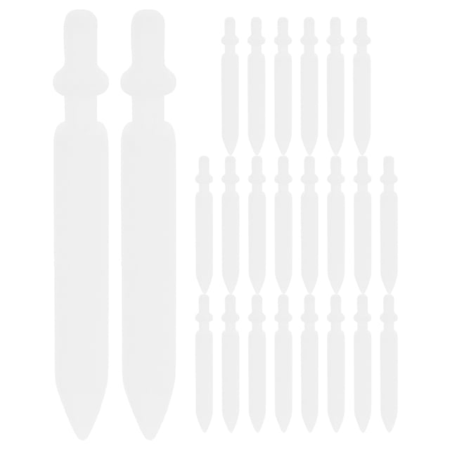 24pcs Paint Marker Replacement Tips Acrylic Marker Pen Replacement Tips Fine 0.7mm Nylon Tips For Paint Pens Crafting And Art Projects