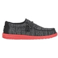 thumbnail image 4 of Zapatos HEYDUDE Wally Stretch Sox Slip-On Loafer Negro 10, 4 of 5