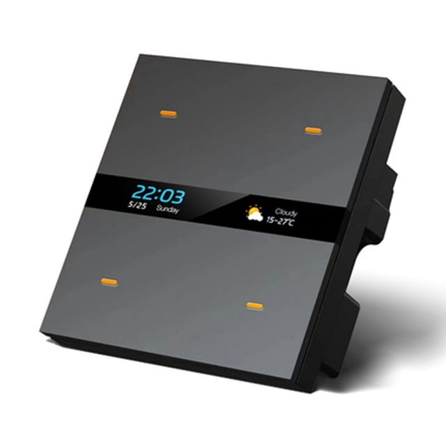 Tuya Zigbee Smart Scene Switch Lighting Smart Control Scene Control Switch Panel Smart Socket Smart Switch 485 86 Box A