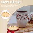 thumbnail image 4 of Posavasos para taza de té, soporte para taza de té de oficina, bandeja para guardar tazas de té, platillo vintage, 4 of 7