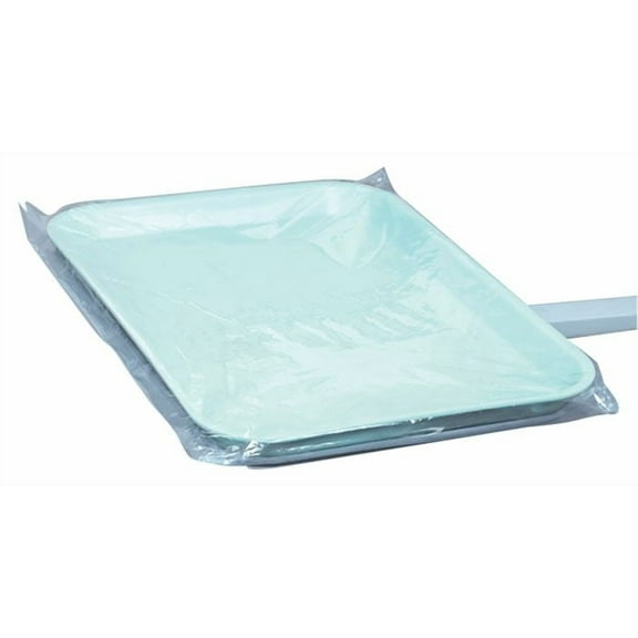Crosstex BCTS1014 Dental Tray Barrier Sleeves 10.5" x 14" Clear 500/Bx