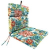22" x 44" Multicolor Rectangle Seat Pad Outdoor Seating Cushion